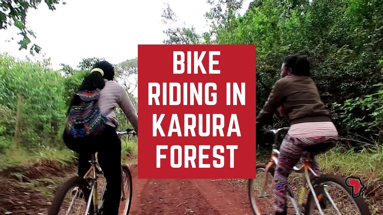 Biking at Karura forest